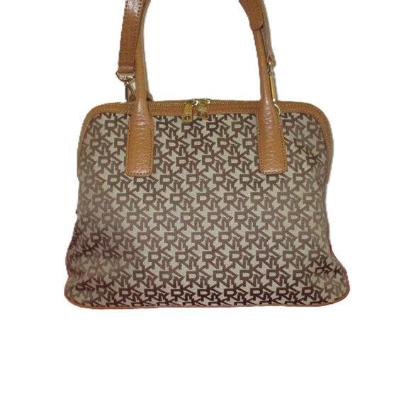 DKNY Large Monogram Satchel - Picture 11 of 16